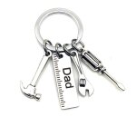 Porte - cl�s pour ami et sa petite amie, marteau, tournevis, cl� mens keychain a la conduite s�re papa ...