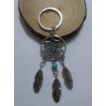 Porte - cl attrape - rve vintage, bijoux en forme de plume, ?il malfique, breloque, 25mm, 10 pices ...
