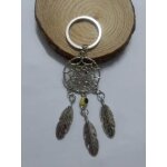 Porte - cl attrape - rve vintage, bijoux en forme de plume, ?il malfique, breloque, 25mm, 10 pices ...