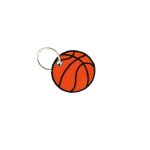 Porte cle cles clef brode patch ecusson ballon basket basketball