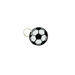Porte cle cles clef brode patch ecusson biker morale ballon de foot football