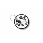 Porte cle cles clef brode patch ecusson poisson p�che canne sac