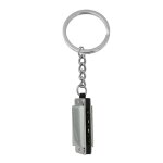 Porte - clés harmonica miniature instrument de musique argenté Porte - clés harmonica miniature instrument de musique argenté