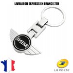 Porte - cl�s logo acier pour mini cooper min1