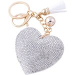 Porte - cls mousqueton, bijoux fantaisie, cadeau pour femme, strass