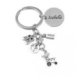 Porte - cls nourrice enfant bb nounou maman gravure personnalise sur mdaille