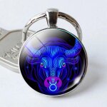 Porte - cls signe du zodiaque - 12 pendentif constellation, design single face par