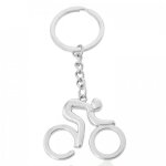 Porte - cls vlo et cycliste argent homme