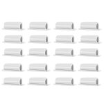 Porte - stylo lot de 20 porte - stylo en silicone adh�sif pour bureau et autres surfaces blanc