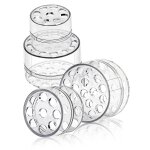 Porte - tige ikebana spirale, support de tige en spirale pour fleurs, kit de bouquet de bricolage 4pcs ...