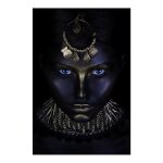 Portrait de femmes noires africaines, peinture sur toile, maquillage fminin, affiches et imprims, images ...