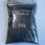 Poudre de mica noir et gris, pigment polyvalent, arts du bricolage, additifs de calcul, travail, election, ...