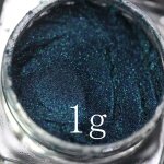 Poudre de pigment de mica bleu pour les elections, beaut cosmtique naturelle, moules en rsine xy, ...