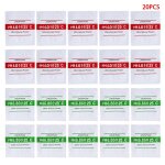 Poudre de solution tampon de ph pour letalonnage de la mesure du compteur de test de ph 20 pices