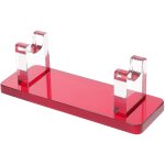 Pr�sentoir a stylos en acrylique rouge pour ranger stylos, pinceaux et crayons ¿ 12 x 4, 4 x 4, 1 cm, ...