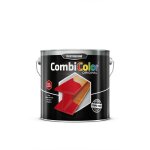 Primaire de protection antirouille et finition combicolor original rouge feu ral 3000 seau 2, 5l rust ...