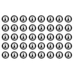 Produit breton hermine - 40fois 2cm - sticker / autocollant