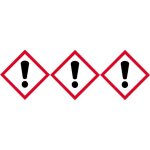 Produits chimiques (3 fois 10cm) - sticker / autocollant