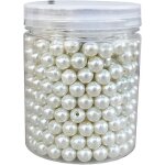 A propos de 450pcs 8mm ivoire perle ronde l�che espaceur perles pour diy artisanat colliers bracelets ...