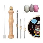 Punch needle tapis punch needle broderie punch needle set bricolage artisanat travaux d'aiguille punch ...