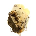 Pyrite + marcassite + baryte. 685. 0 ct. saint - p�ray, ard�che, france.