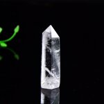 Quartz transparent en cristal naturel, pierre de guérison, prismes hexagonaux 50 - 80mm, baguette en ... Quartz transparent en cristal naturel, pierre de guérison, prismes hexagonaux 50 - 80mm, baguette en ...