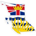 R2385 sticker carte british colombia