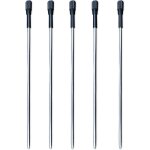 Recharges compatibles avec le stylo a bille rempli swarovski stardust crystal elements (5 encres noires) ...