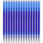 Recharges pour stylos effaables 15 pices recharge effaables bleu 0. 7mm recharges de stylo rechange, ...