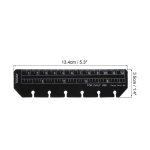 Rgle a encliqueter pour marque - page, marqueur de page, outils de mesure pour a5, horizon, a7, classeur ...