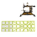 R�gle transparente pour patchwork de couture, 3mm, optique, pied de patchwork, accessoires faits a la ...