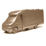 Renault master ii camping car - norev 1 / 55