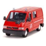 Renault trafic vitr� pompiers - solido 1 / 50