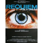 Requiem for a dream affiche cin�ma roul�e petit format 53x40cm darren aronofski, jared leto, ellen burstyn, ...