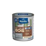 Ripolin peinture bois satin haute protection 10 ans qui protege et magnifie vos bois - gris bouleau