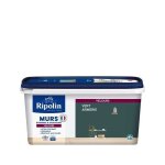 Ripolin peinture couleur velours pour murs, boiseries radiateurs - vert armerie Ripolin peinture couleur velours pour murs, boiseries radiateurs - vert armerie
