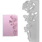 Rose flower cutting dies metal embossing stencil cutting die craft die for scrapbooking diy album paper ...