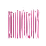 Rose rouge - ensemble d'outils de mise en forme en argile plasticine, 14 pices / lot, outils de dcoration ...