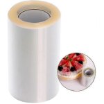 Rouleaux de gâteau transparents ruban d'acétate cercle de pâte feuilles de papier film de doublure transparent ... Rouleaux de gâteau transparents ruban d'acétate cercle de pâte feuilles de papier film de doublure transparent ...
