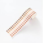 Ruban adhésif décoratif pour scrapbooking, 60mm x 3m, base 152, masquage de points, washi, etiquette ... Ruban adhésif décoratif pour scrapbooking, 60mm x 3m, base 152, masquage de points, washi, etiquette ...