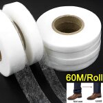 Ruban adh�sif a repasser double face, sans point, couture, tissu pour grille, rideau, accessoires d'ourlet, ...