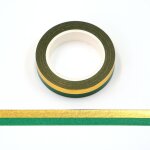 Ruban adh�sif washi a rayures dor�es, 1 pi�ce, 10mm x 10m, papeterie adh�sive de masquage de no�l
