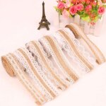 Ruban de jute, 6 x 2 m, ruban de toile de jute, naturel, vintage, hesse naturel Ruban de jute, 6 x 2 m, ruban de toile de jute, naturel, vintage, hesse naturel
