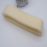 Ruban en maille de polyester doux, crinolines plates et unies tresses avec tissu en crin de cheval pour ...