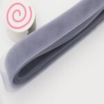 Ruban en maille de polyester doux, crinolines plates et unies tresses avec tissu en crin de cheval pour ...