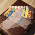 Ruban de masquage en pvc transparent, bande de masquage portable, sous - paquet de bande de plaque, outil ...