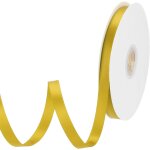 Ruban de satin gros - grain fin et solide en soie pour bouquet de mariage, saint - valentin, emballage ...