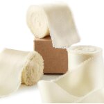 Ruban satin mousseline de soie 13. 5m x 3. 8cm cadeau mariage tissu ruban pour emballage cadeau diy décoration ... Ruban satin mousseline de soie 13. 5m x 3. 8cm cadeau mariage tissu ruban pour emballage cadeau diy décoration ...