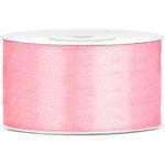 Ruban de satin rose clair de 25 m - largeur : 38 mm - ruban dcoratif pour cadeau de mariage - rose clair ...
