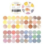 Rubans washi a points aquarelle, 60mm x 3m, décoration bricolage scrapbooking, pour journal, papeterie ... Rubans washi a points aquarelle, 60mm x 3m, décoration bricolage scrapbooking, pour journal, papeterie ...